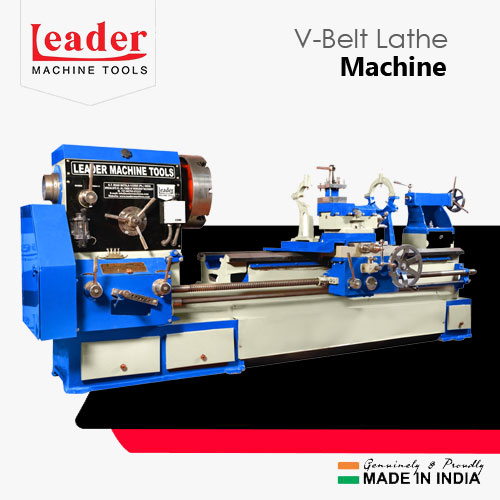 V-Belt Lathe Machine